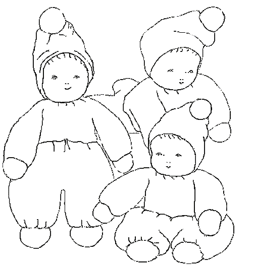baby doll coloring pages printable - photo #27
