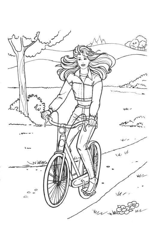 Coloring Page - Barbie coloring pages 25