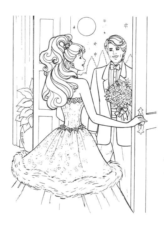 Coloring Page - Barbie coloring pages 13