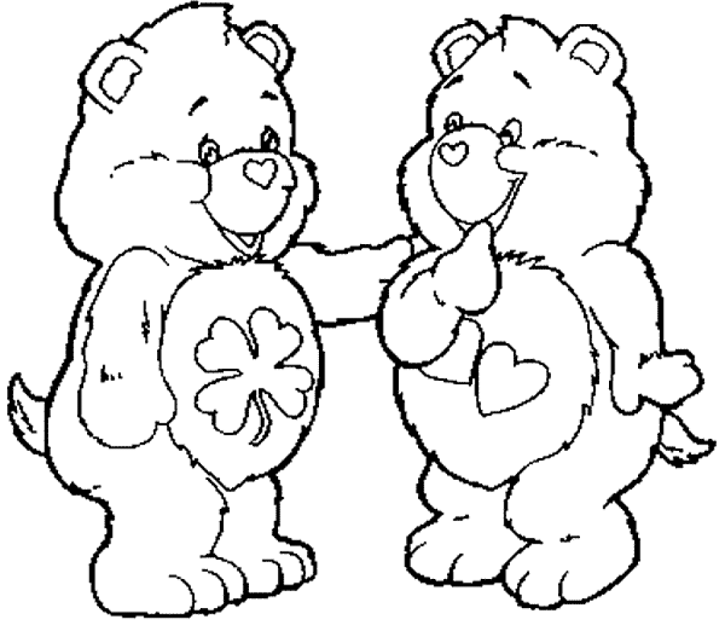 coloring pages of bears - photo #20