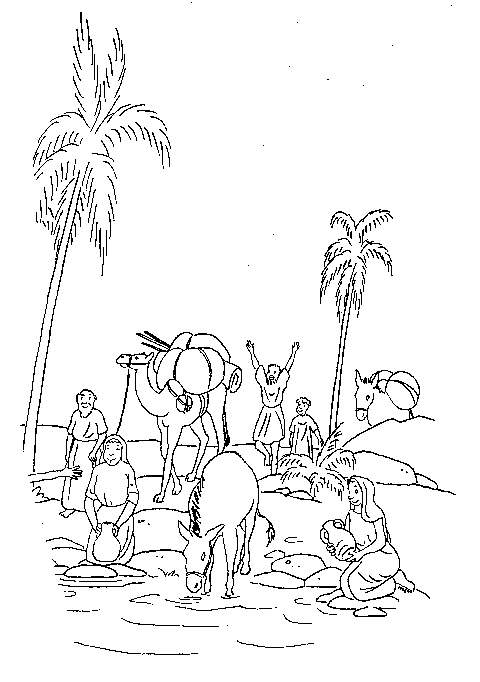 Coloring Page - Bible stories coloring pages 50