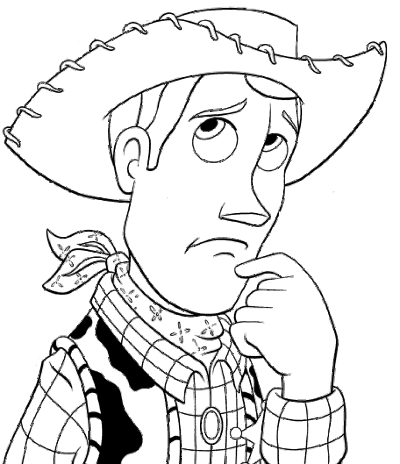 Coloring Page - Cowboy coloring pages 4