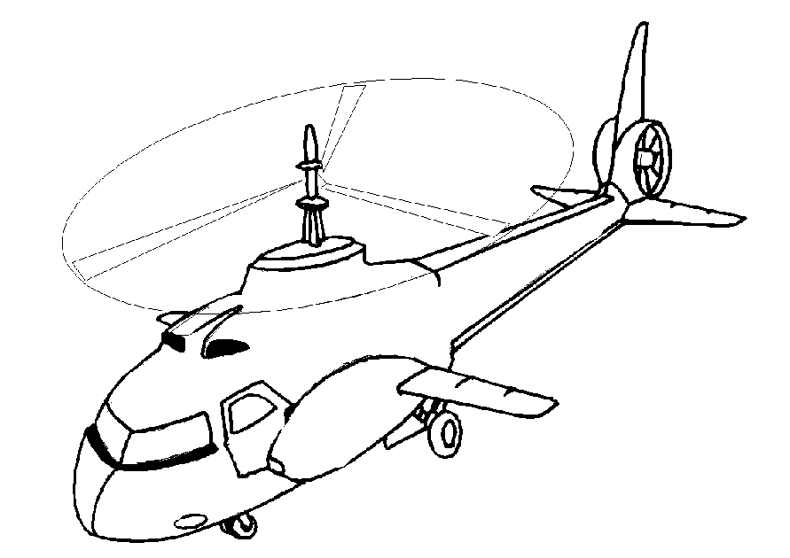 Helicopter Colouring Pictures Helicopter Coloring Pages