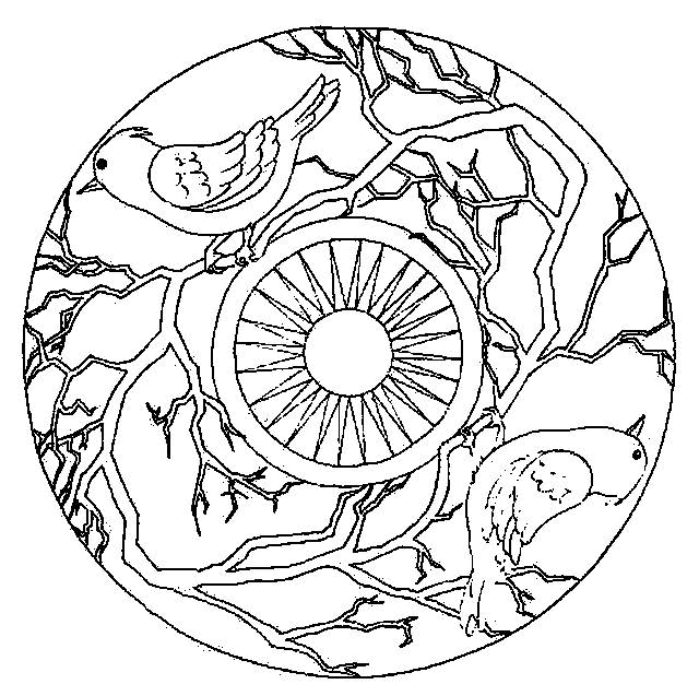 mandala coloring pages free - photo #34