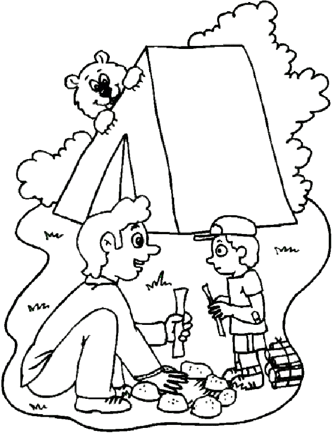 vacation theme coloring pages - photo #25