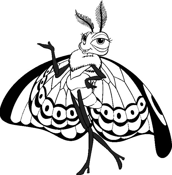 a bugs life coloring book pages - photo #38