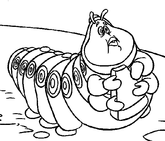 a bugs life coloring pages disney - photo #33