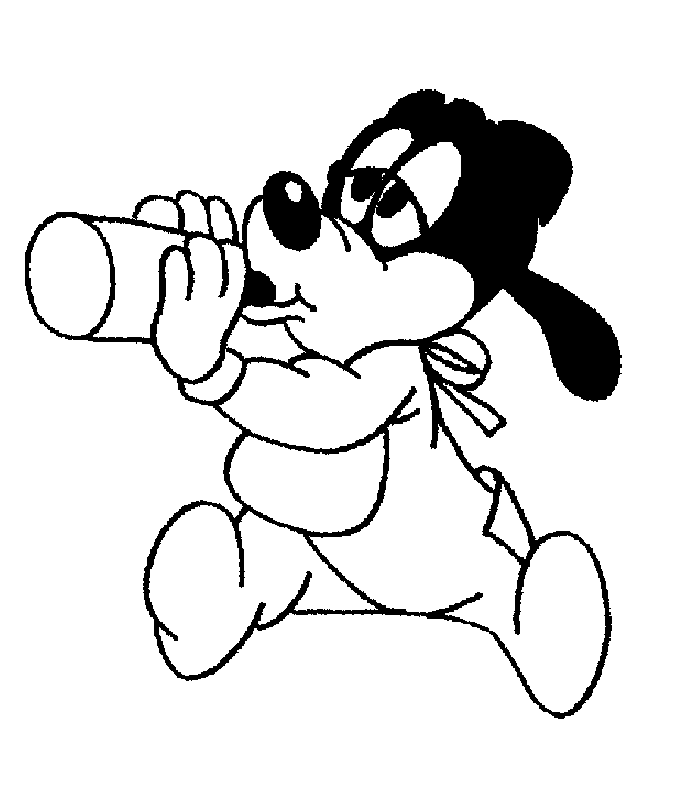 baby disney clipart. Baby disney Coloring pages