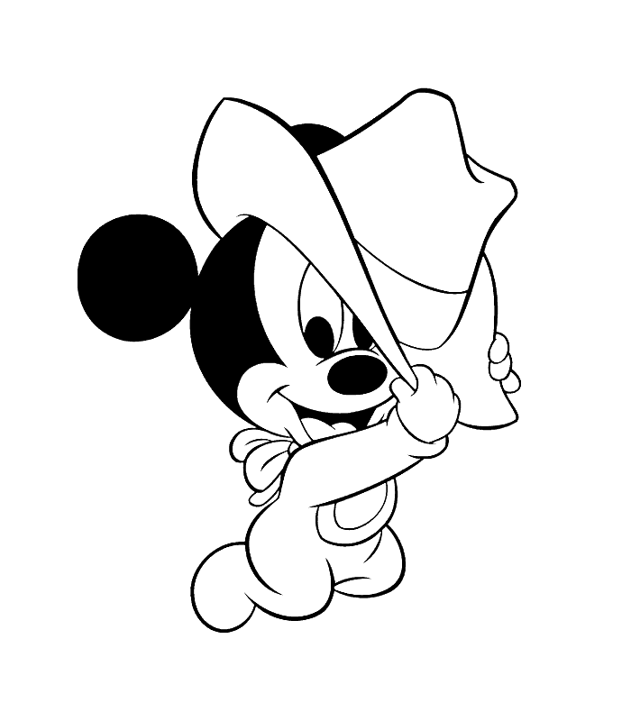 Baby disney Coloring pages