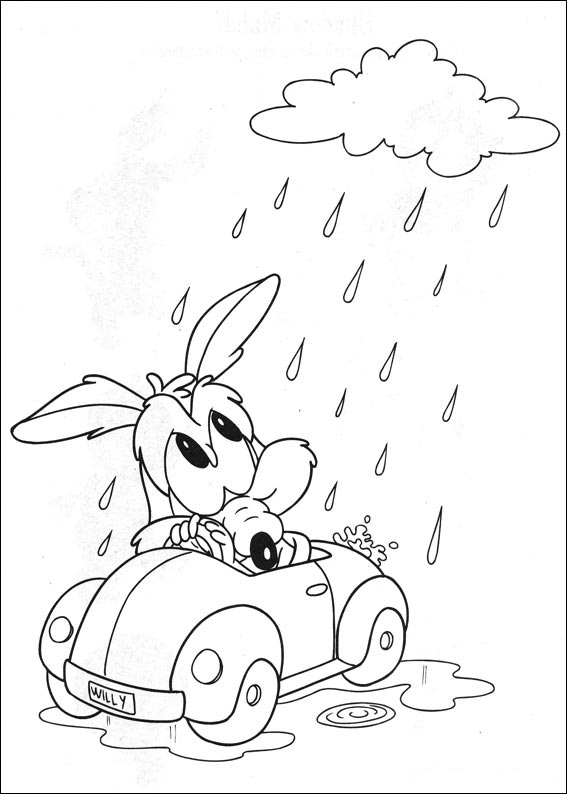 easter baby looney toons coloring pages - photo #34