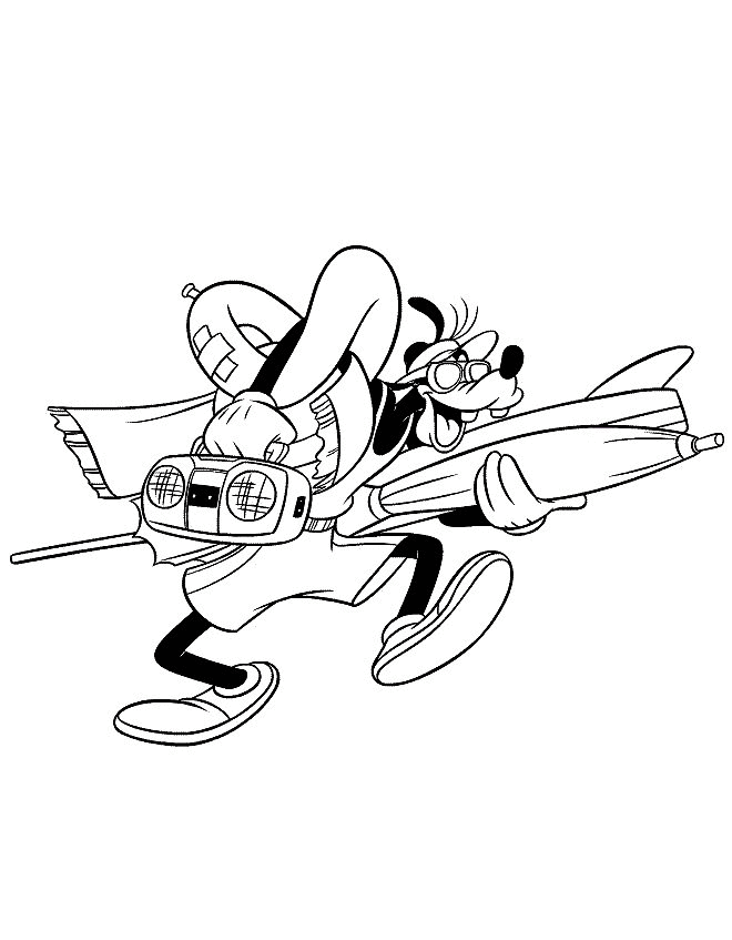 a goofy movie coloring pages - photo #41