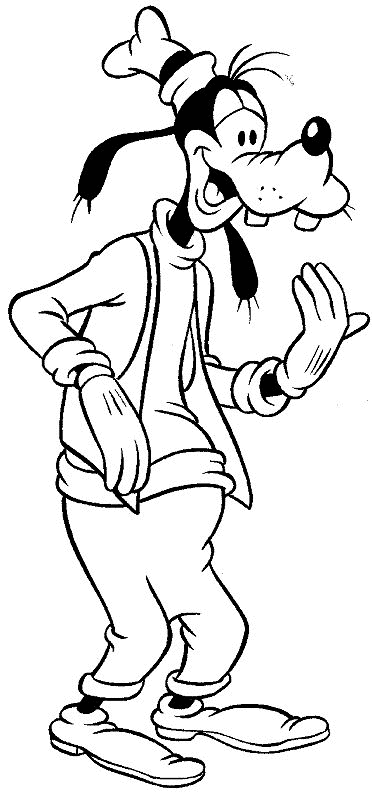 a goofy movie coloring pages - photo #8
