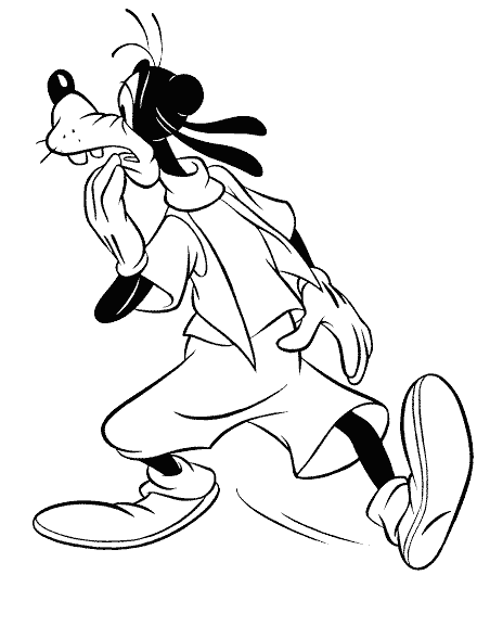 a goofy movie coloring pages - photo #16