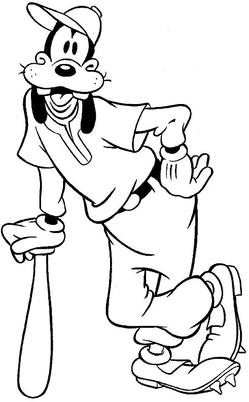 Coloring Pages Anime. Goofy Coloring pages