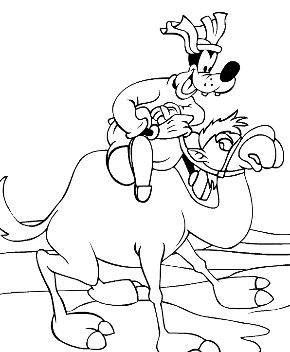 a goofy movie coloring pages - photo #28
