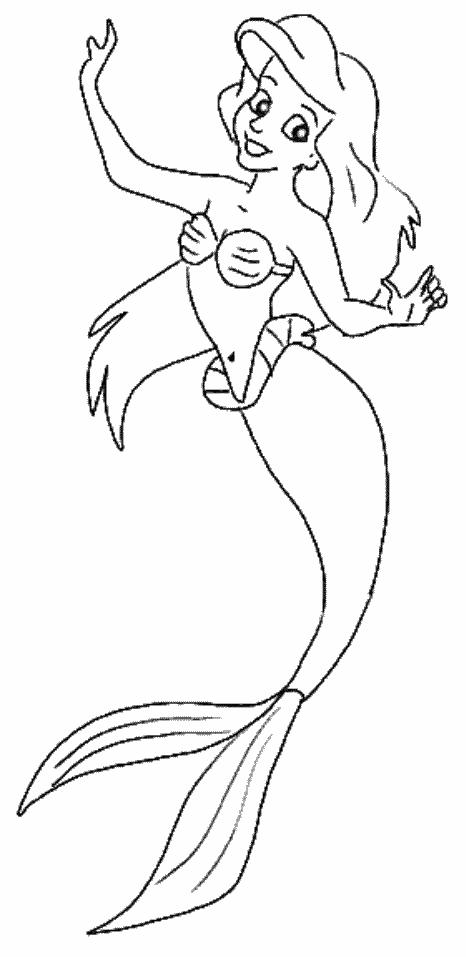 Coloring Page  The little mermaid coloring pages 48