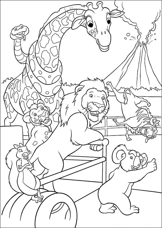 coloring wild things disney template coloringpages1001