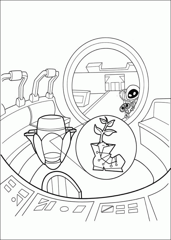walle movie coloring pages - photo #35