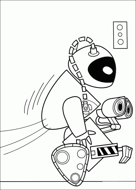 Coloring Page - Wall e coloring pages 5