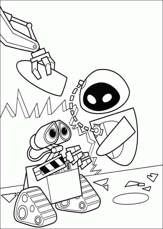 walle movie coloring pages - photo #20