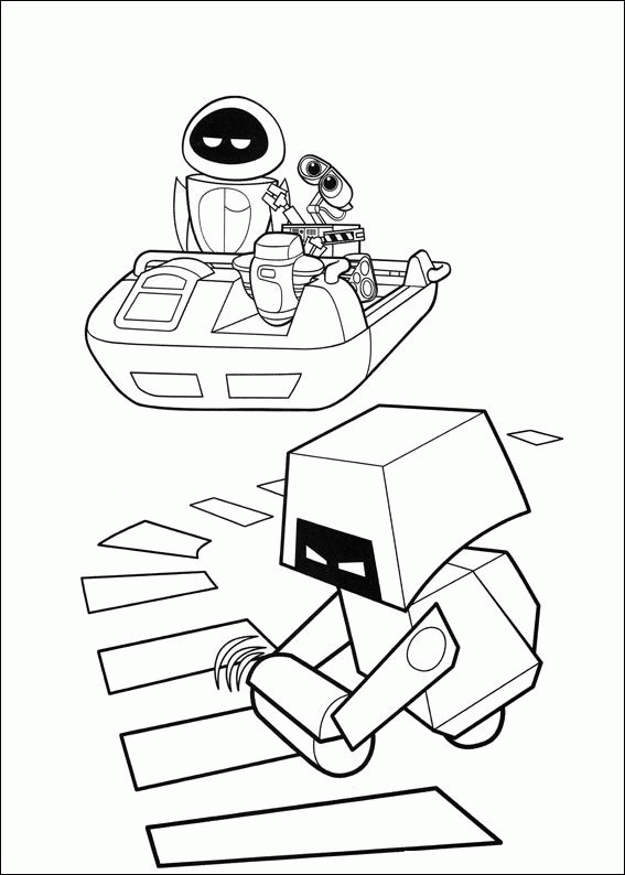 wall e free coloring pages - photo #12