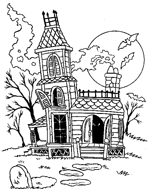 halloween coloring pages borders - photo #33