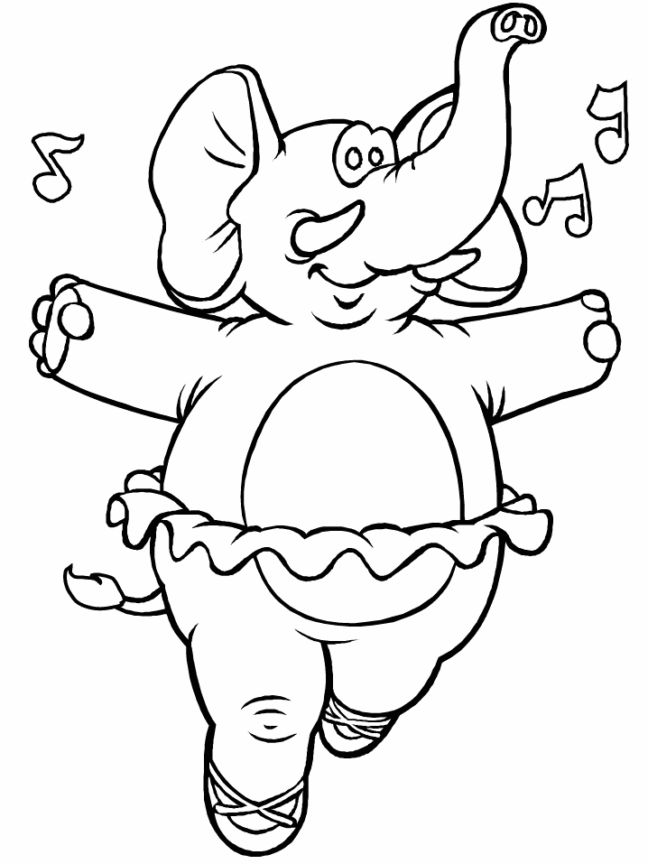 baby ballerina coloring pages - photo #27