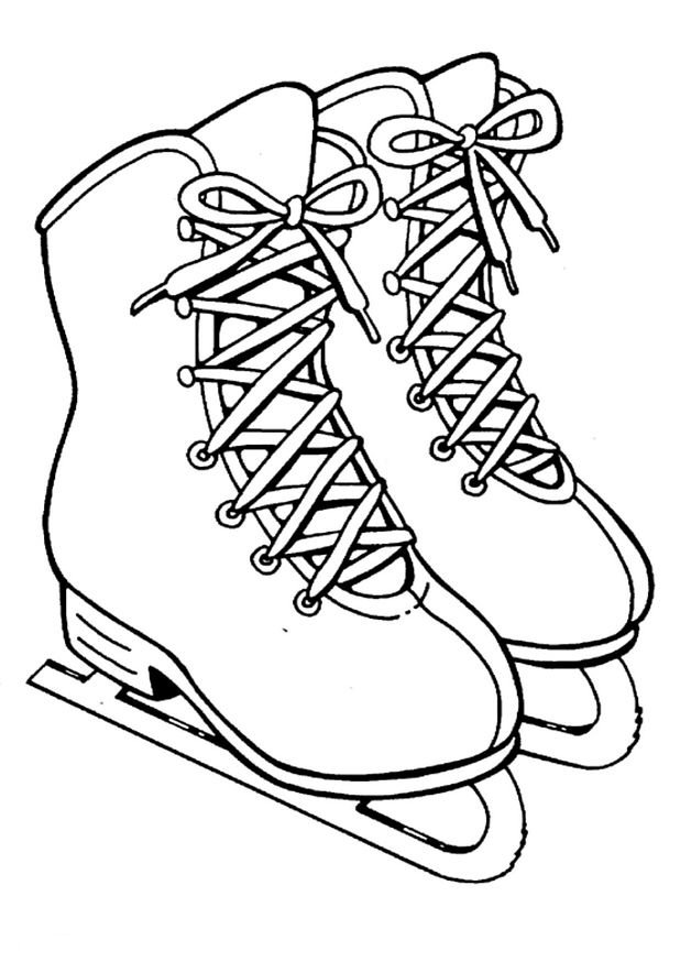 Skate Coloring Pages