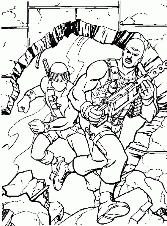 action heroes coloring pages - photo #28