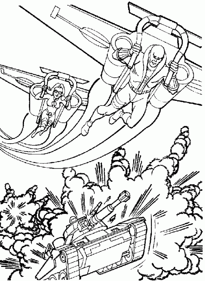 action heroes coloring pages - photo #10