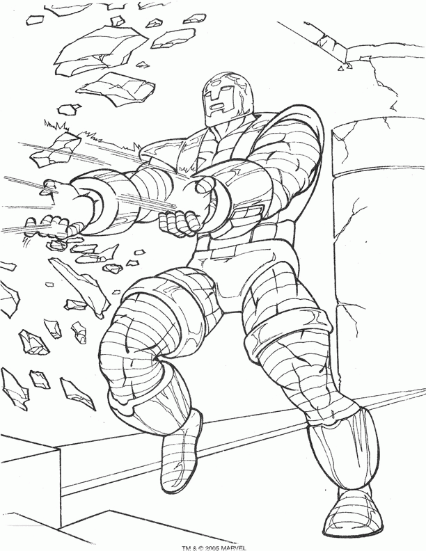 Iron Man Coloring Pages | PicGifs.com