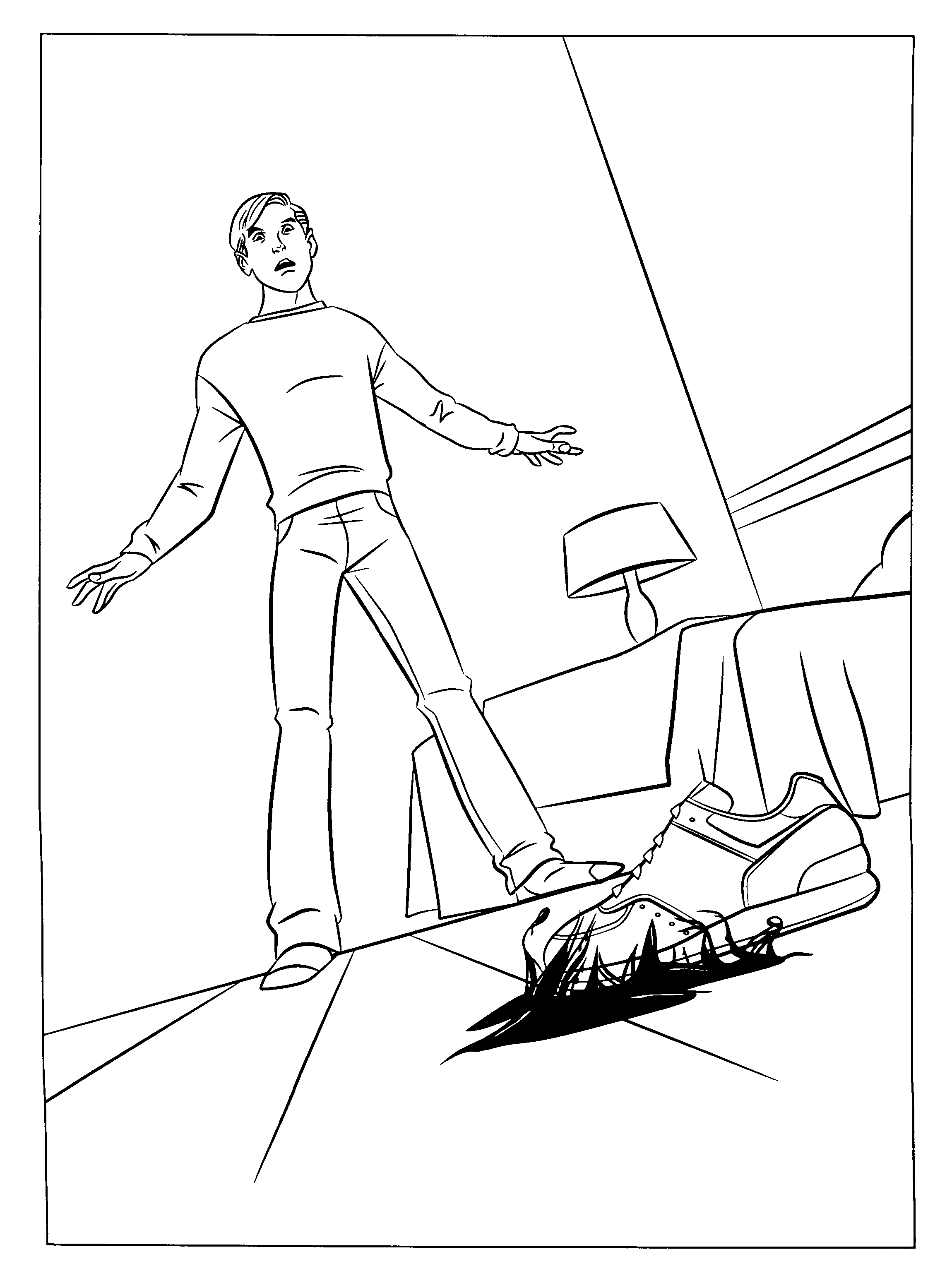 Coloring Page - Spiderman 3 coloring pages 12