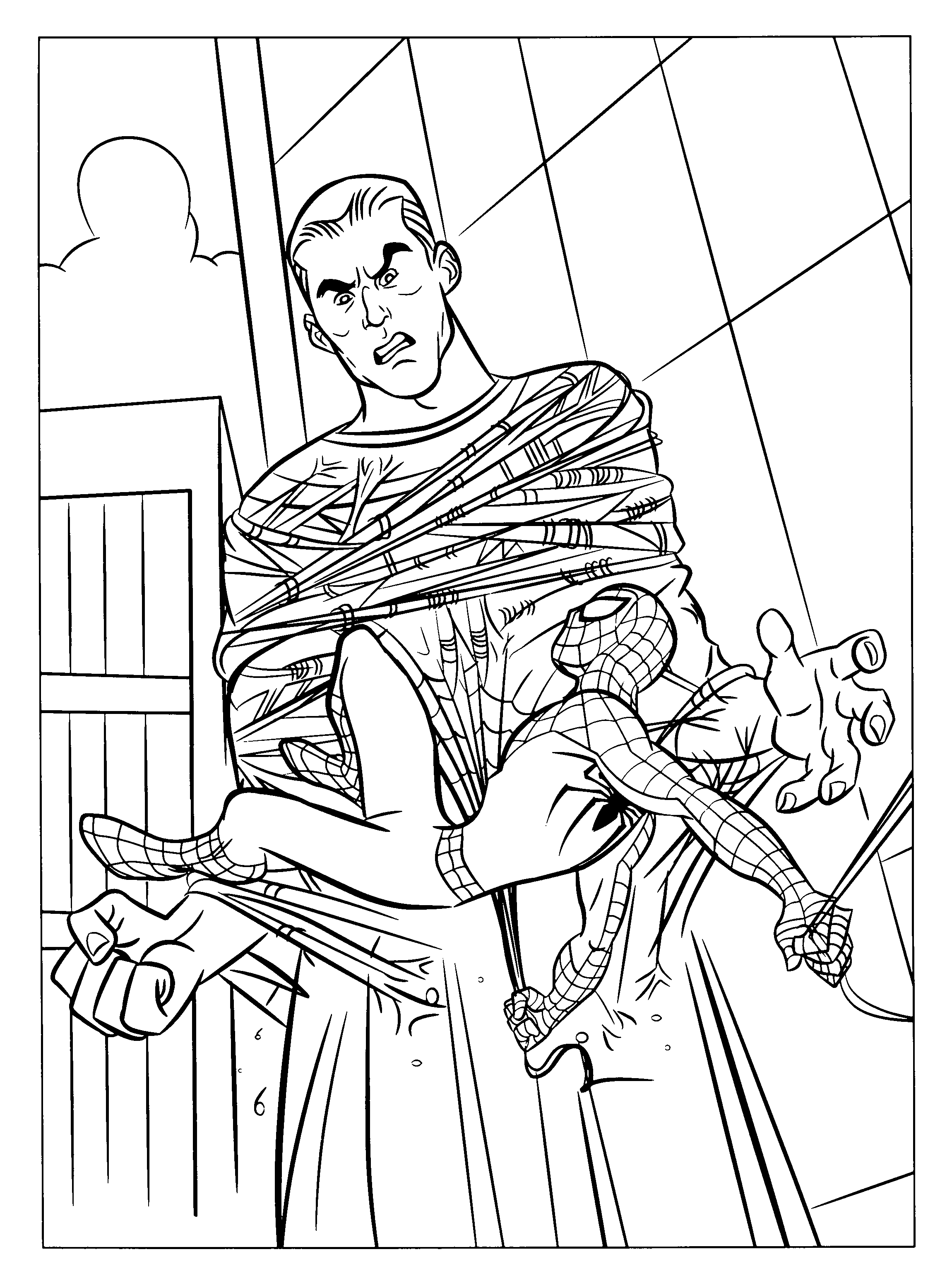 Coloring Page Spiderman 3 coloring pages 13