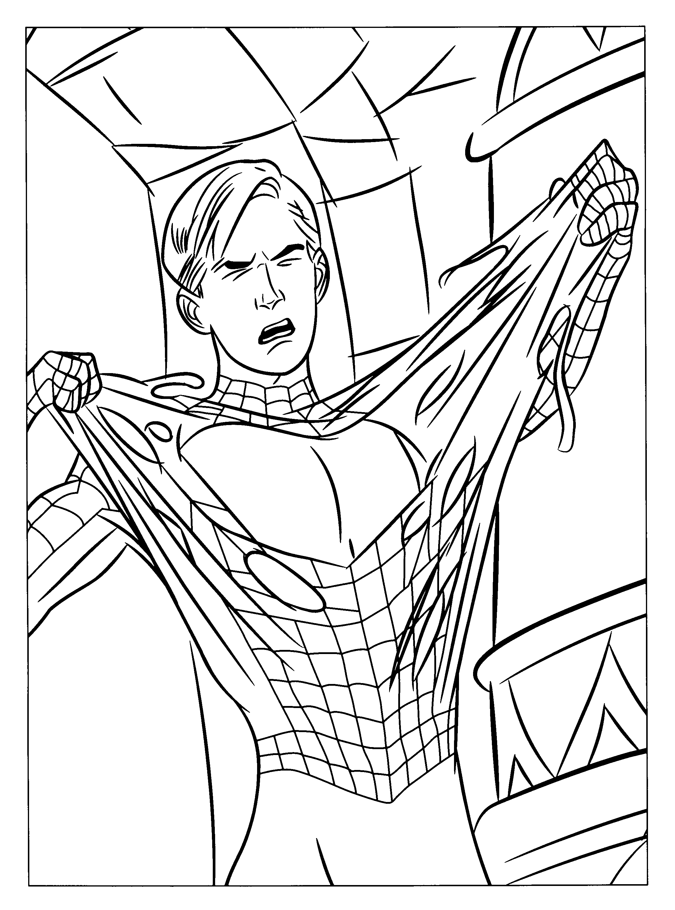Coloring pages » Spiderman 3 Coloring pages