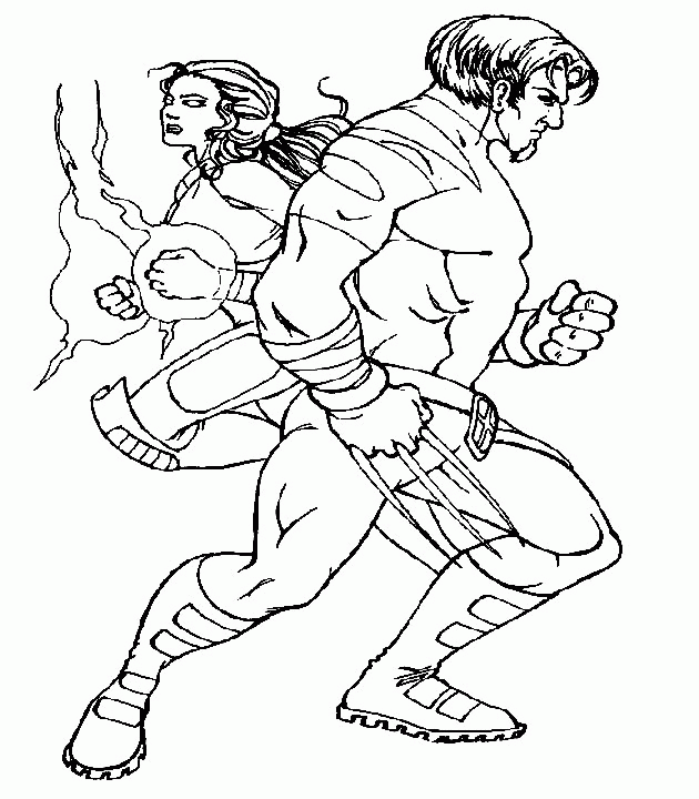 xman coloring pages - photo #50