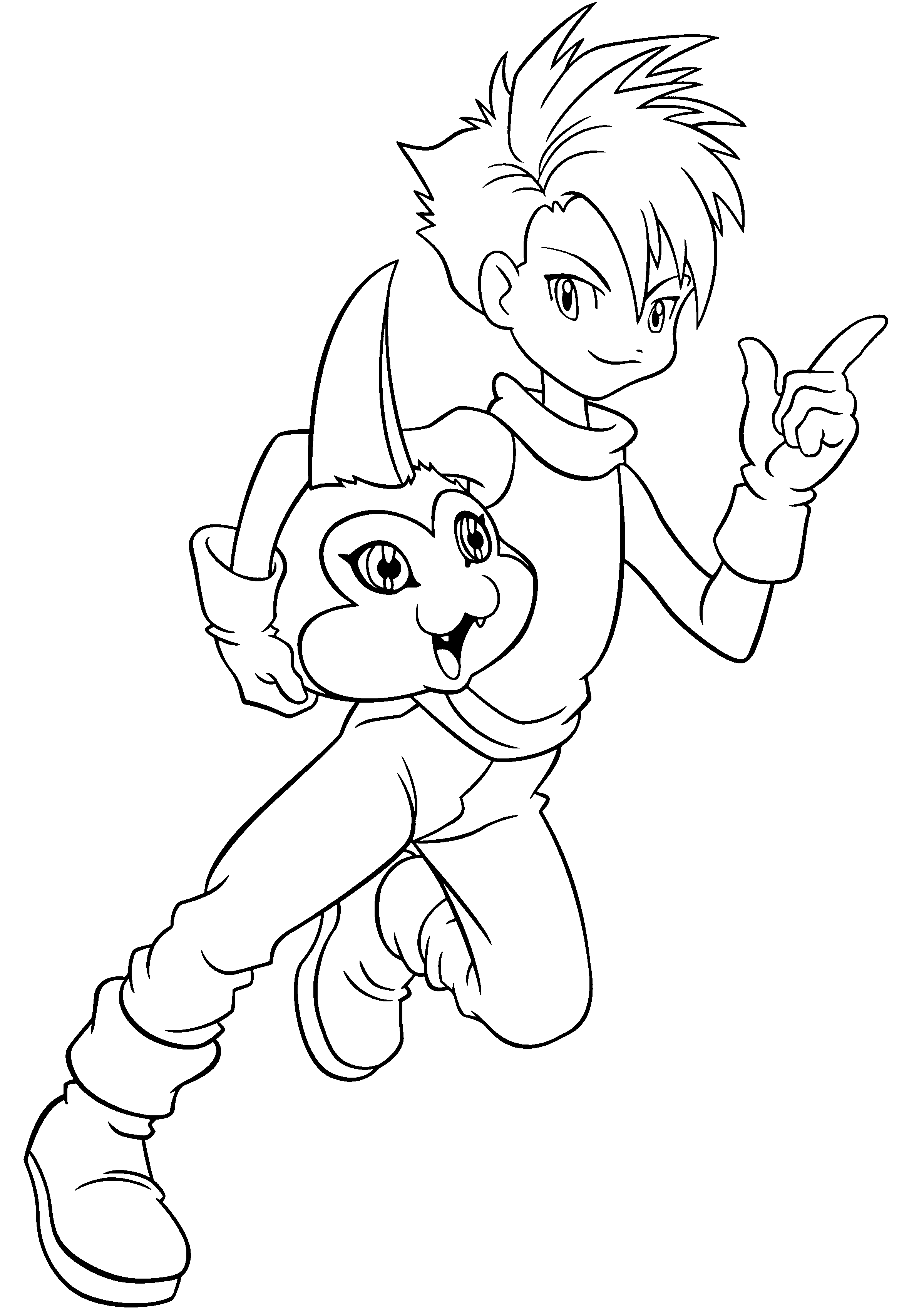 tanemon coloring pages - photo #10