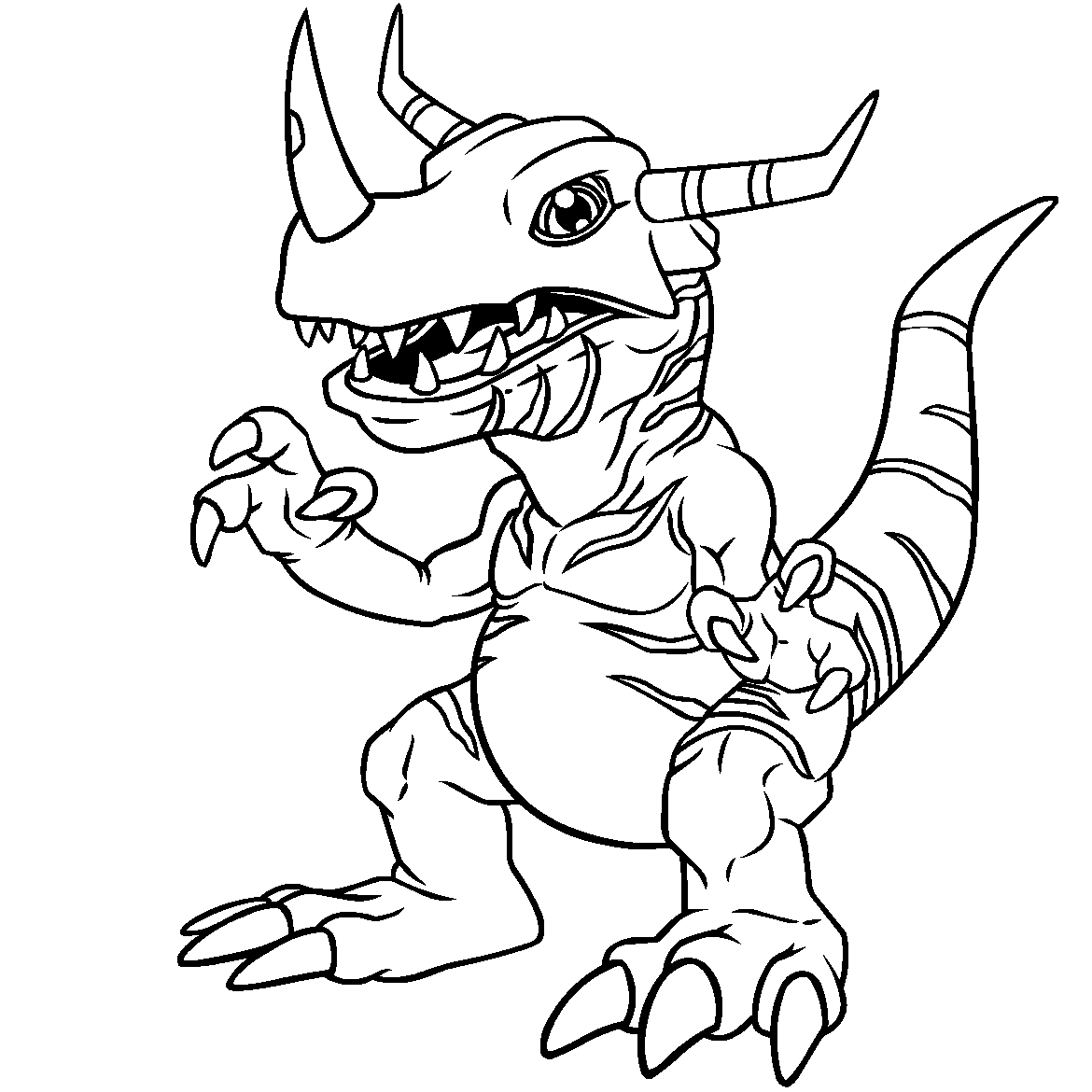 Coloring Page Digimon coloring pages 41