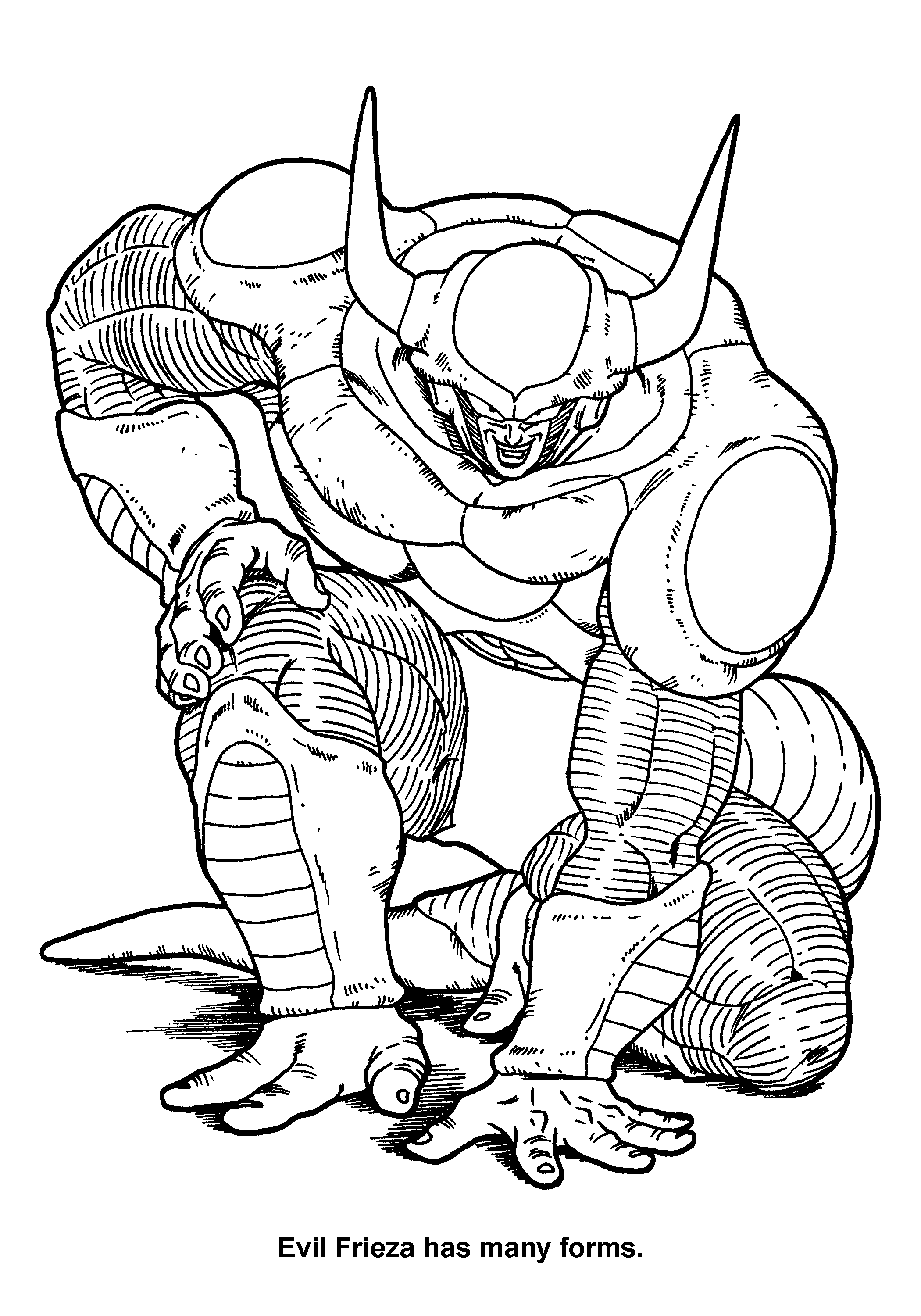 Dragon ball z coloring pages