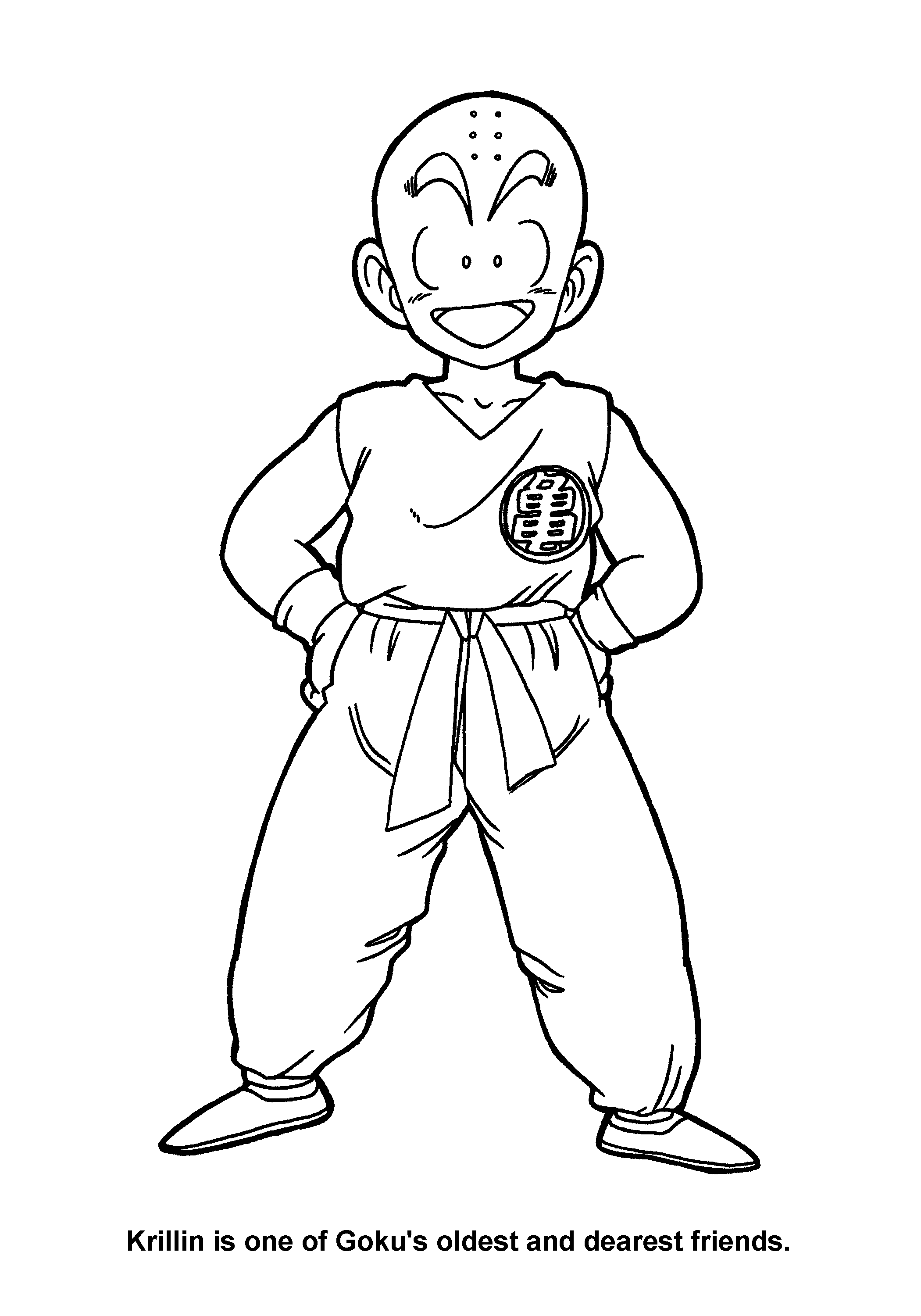 Dragon ball z coloring pages