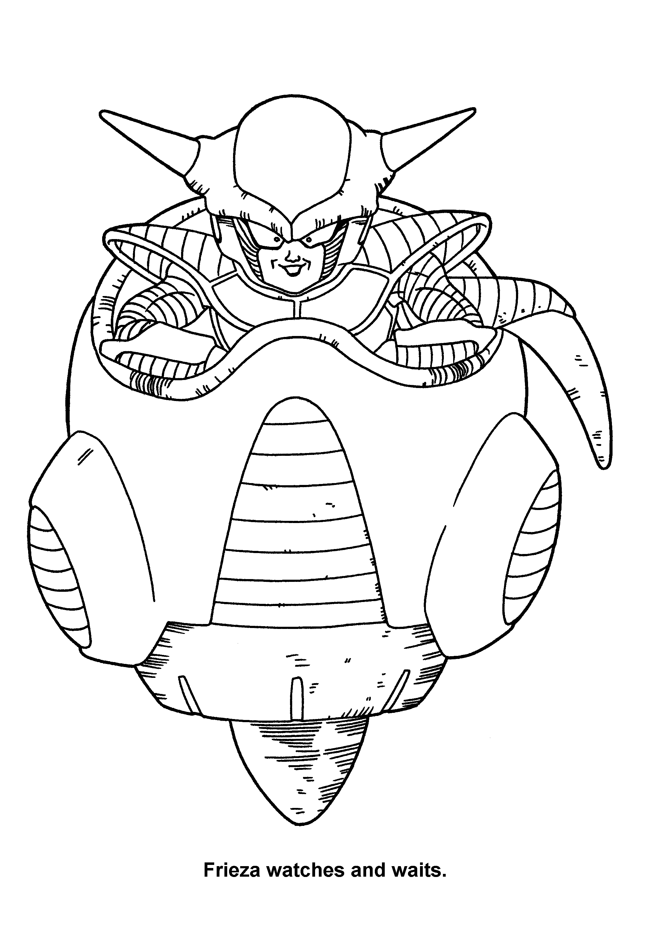 Dragon ball z coloring pages