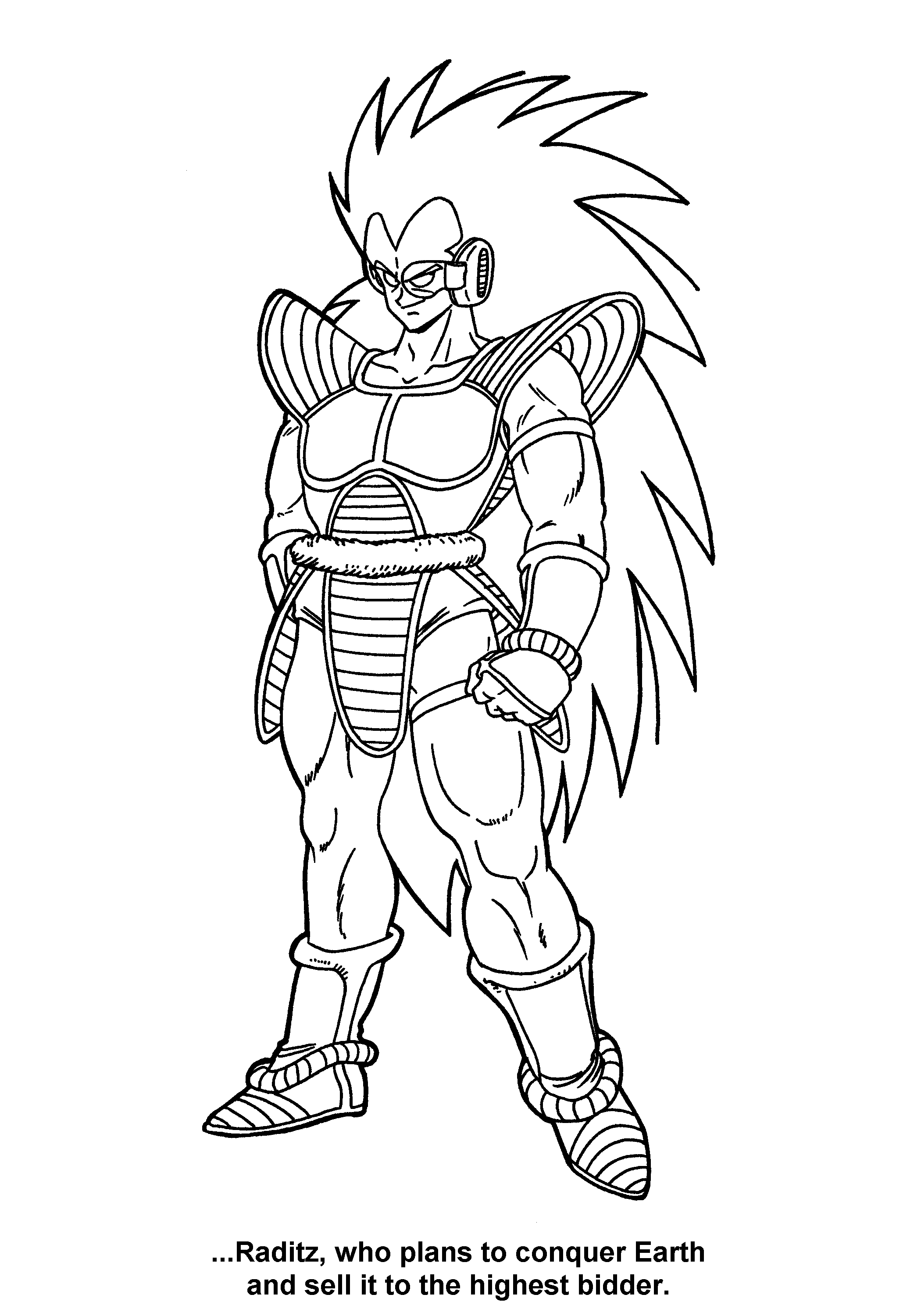 Coloring Page - Dragon ball z coloring pages 85