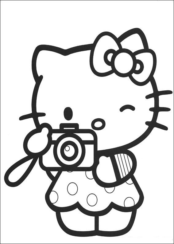 hello kitty coloring pages. Hello kitty Coloring pages