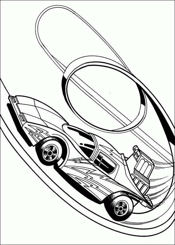 Coloring Page Hot wheels coloring pages 25