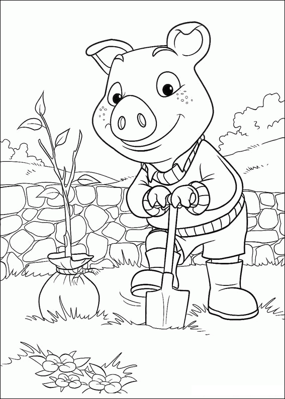 jakers piggley winks coloring pages - photo #17