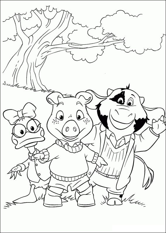 jakers piggley winks coloring pages - photo #3