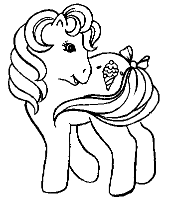 Pony Coloring Pages on My Little Pony Coloring Pages