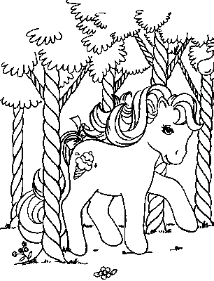  Pony Coloring Pages on My Little Pony Coloring Pages