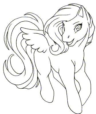  Pony Coloring Pages on Resolution 335 X 400px Name My Little Pony Coloring Pages 38 Gif