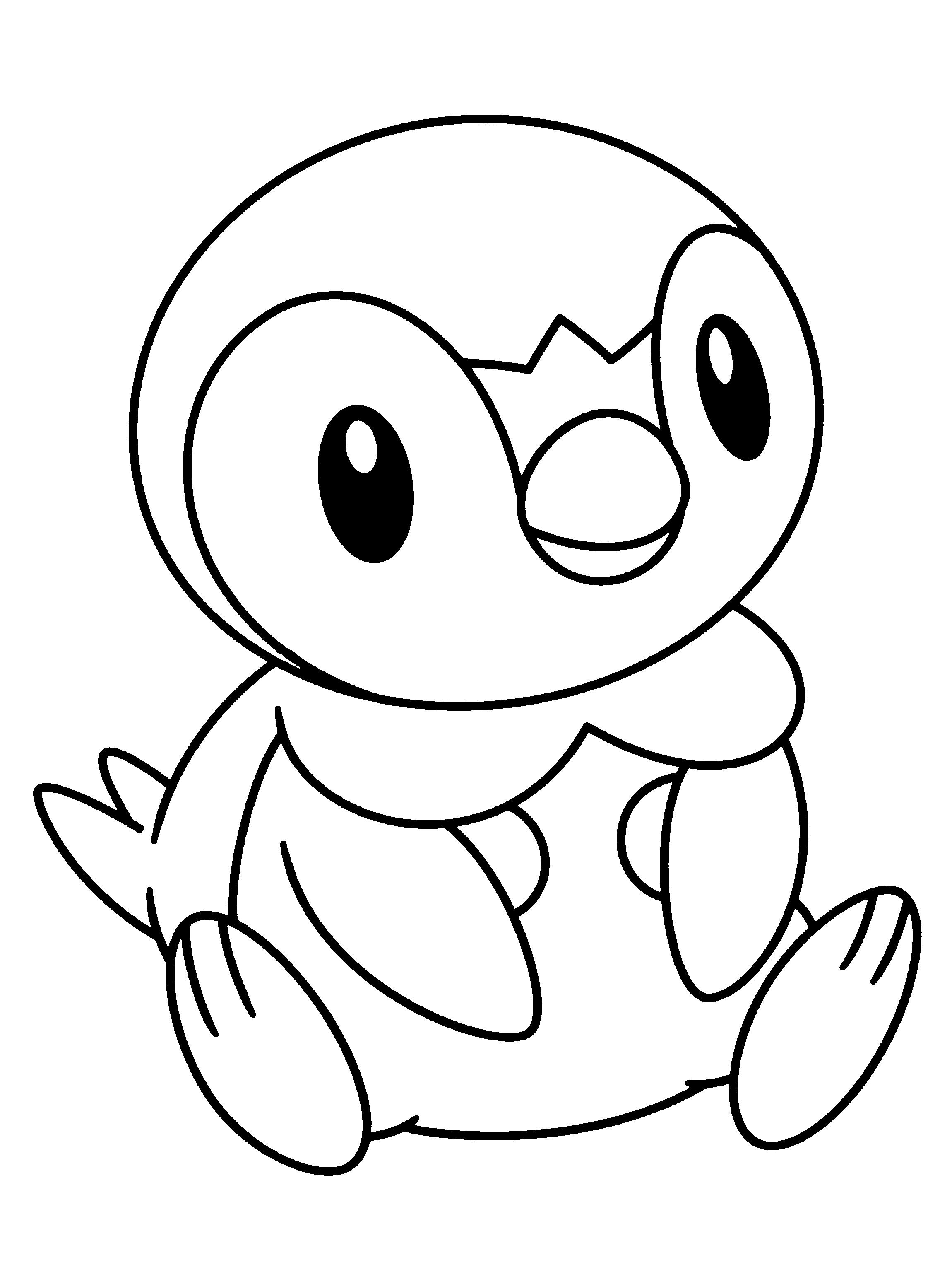 coloring pages pokemon piplup - photo #12