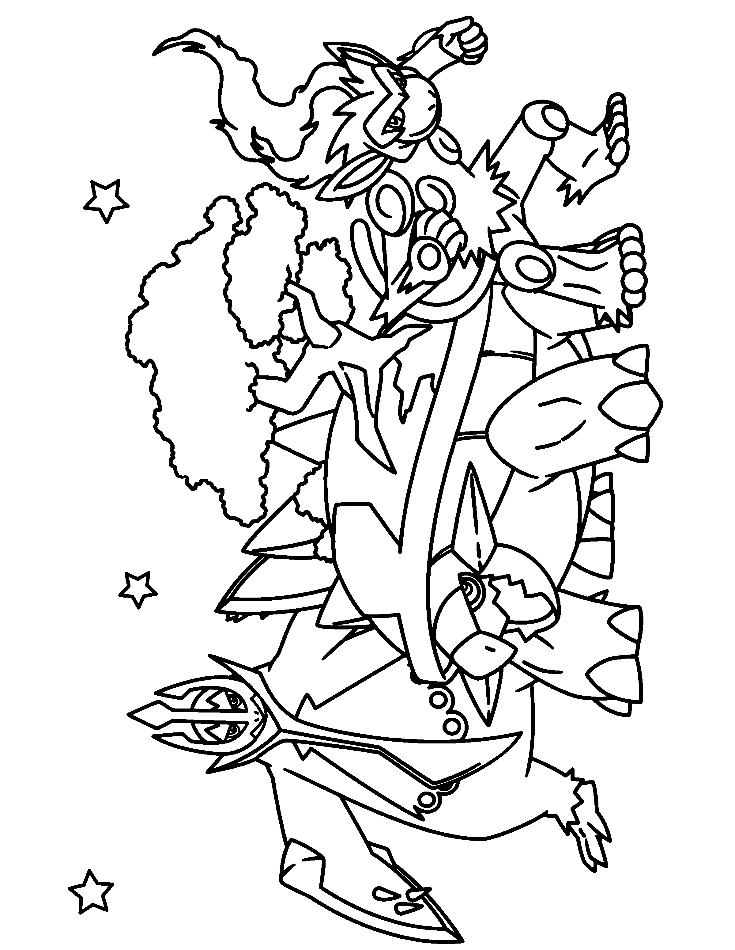 pakemon diamond pearl coloring pages - photo #3